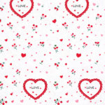LOVE - ENCAJE ROJO