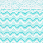 LINEAS MENTA - ENCAJE BLANCO